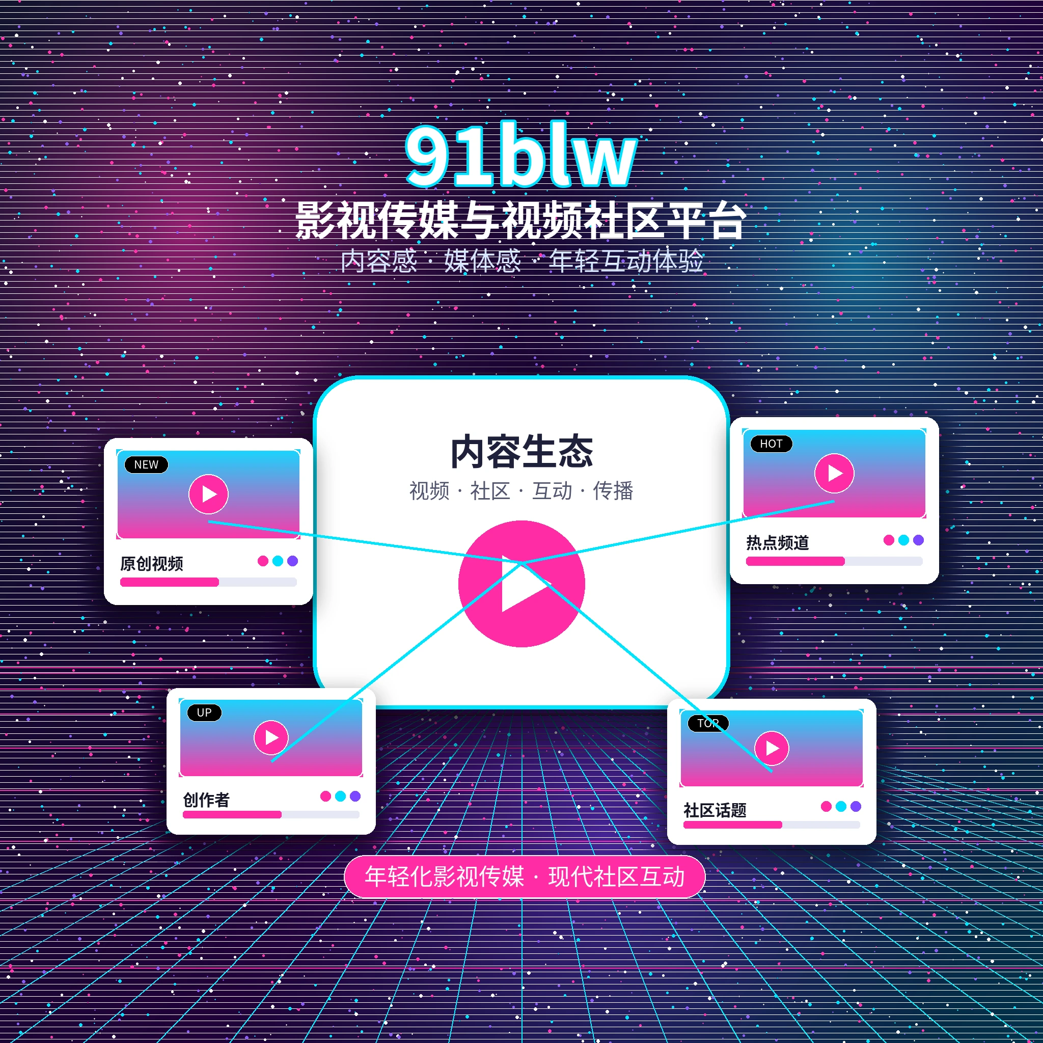 91网品牌与平台理念展示